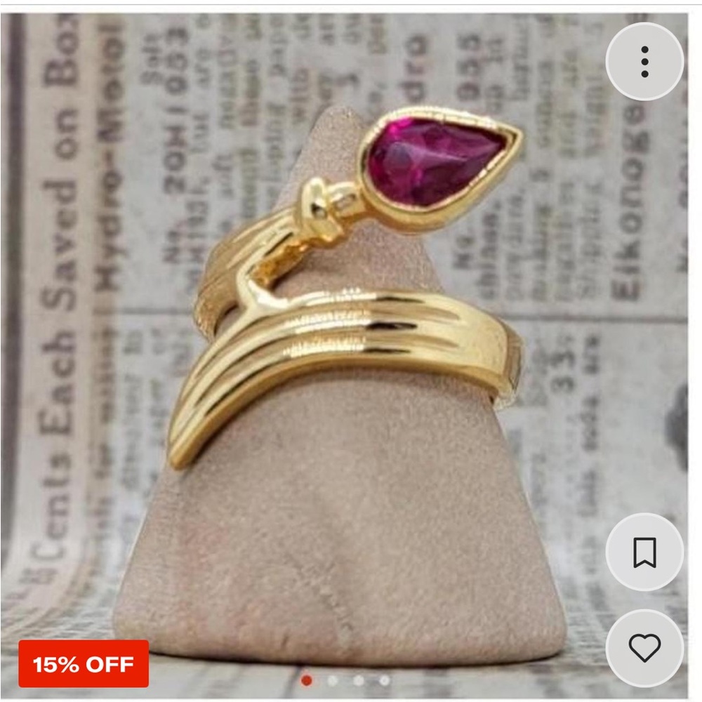 Vintage Inspired Gold Ring